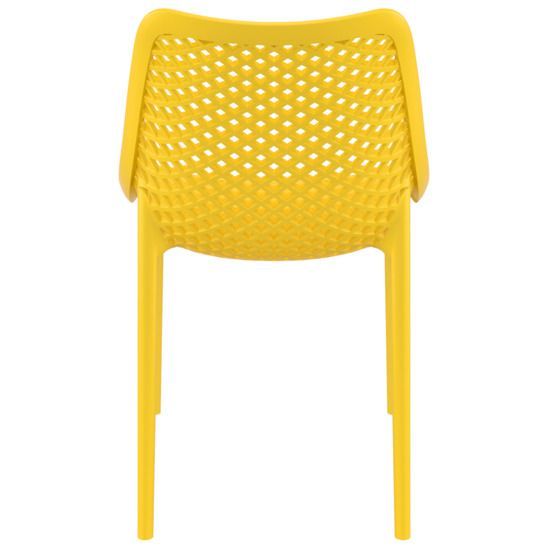 Стул пластиковый Air, желтый