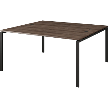 Бенч двойной на 2 рабочих места Арго-М АМБ-004 Лагос/Антрацит