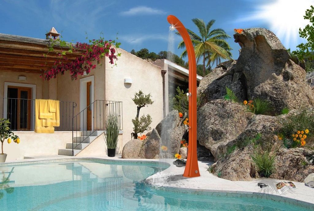 Душ солнечный Happy One F 120 антрацит