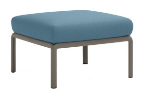 Пуф пластиковый с подушкой Komodo Pouf тортора, синий