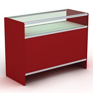 Прилавок с остекленным верхом арт.LW1-50120 GS V2