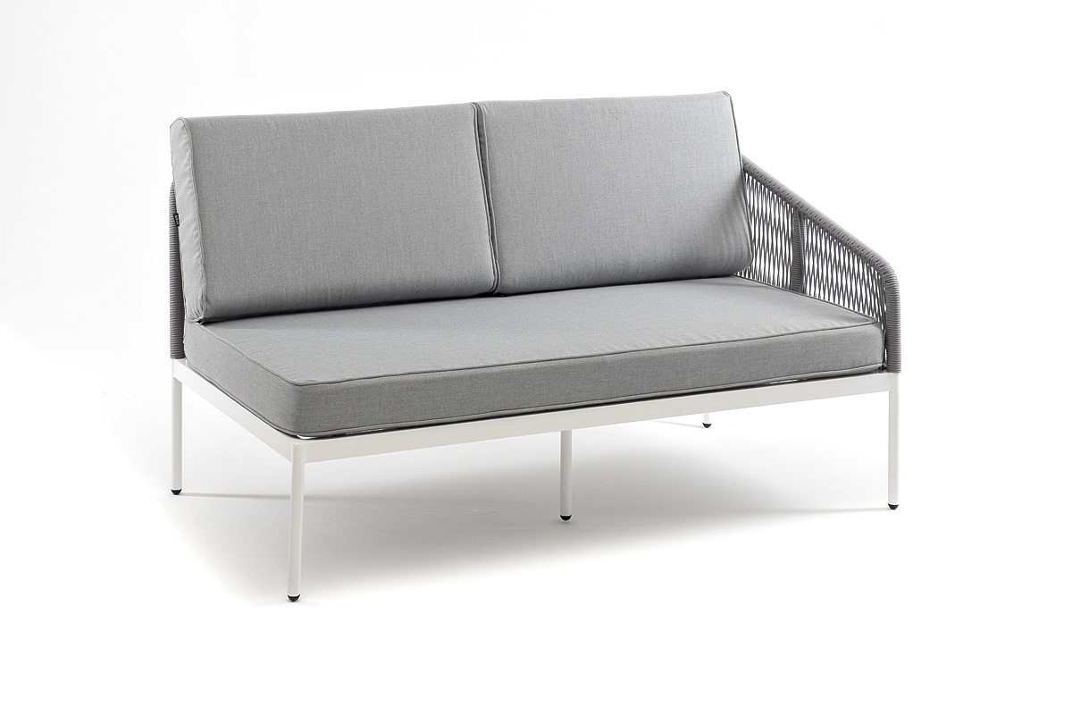 "Канны" левый модуль плетеный из роупа