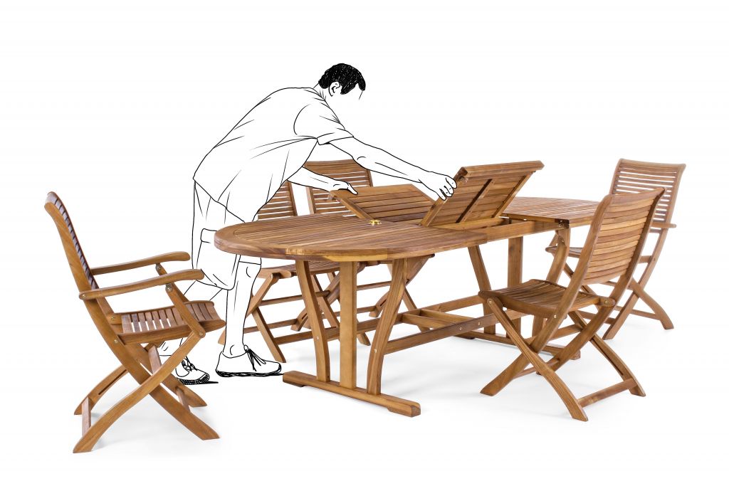 Стол деревянный обеденный Noemi 