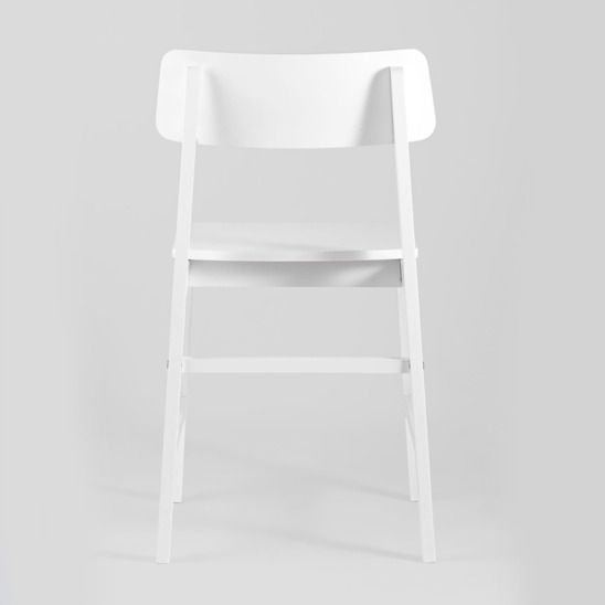 Стул ODEN WOOD белый x2