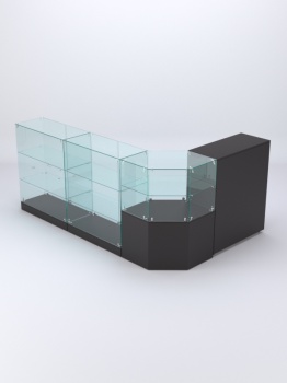 Комплект прилавков "ШАНЕЛЬ" №13, Черный