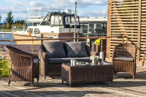 "Кон Панна С" лаунж зона из искусственного ротанга