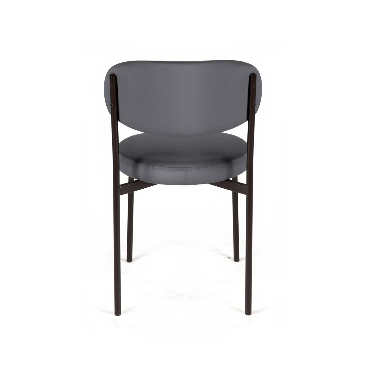 Стул Мейсон, бархат серый 27