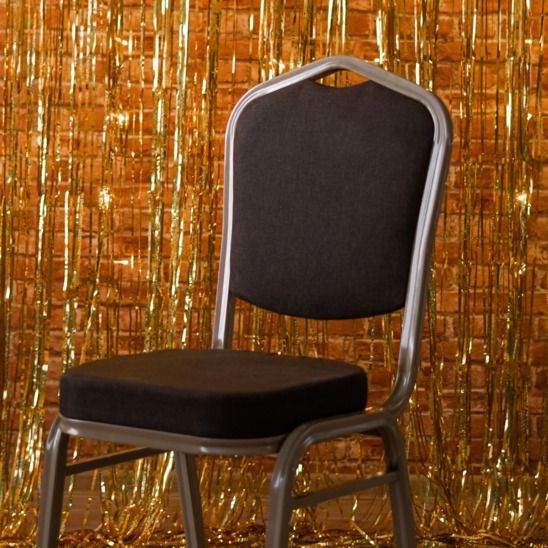 Стул Хит 25мм - бронза, шенилл коричневый