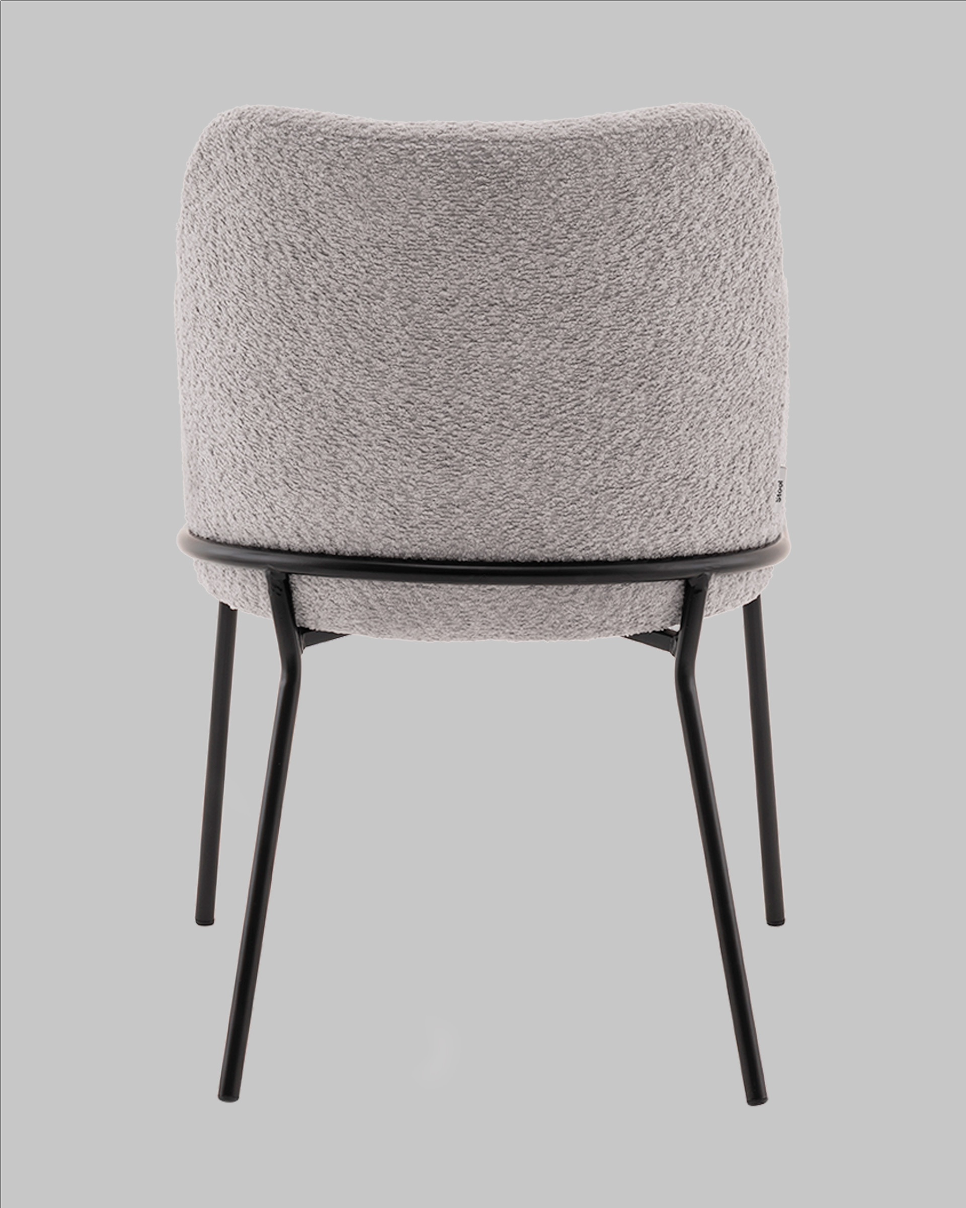 Стул с подлокотниками Кози new ткань букле серый