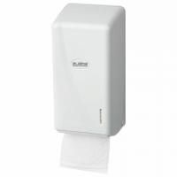 Диспенсер для туалетной бумаги листовой LAIMA PROFESSIONAL ORIGINAL (Система T3), белый, ABS-пластик, 605770