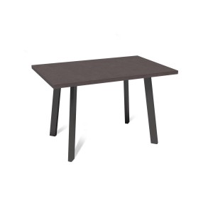 Стол Тео раскладной (120+40), камень темный