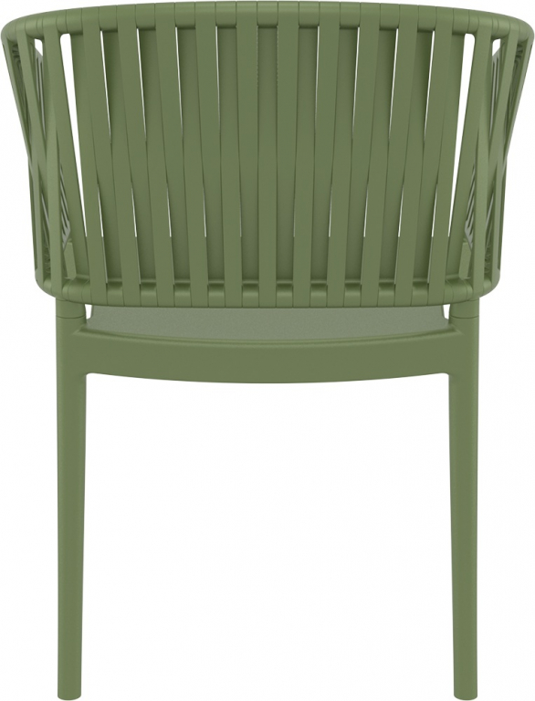 Кресло пластиковое Portofino оливковый