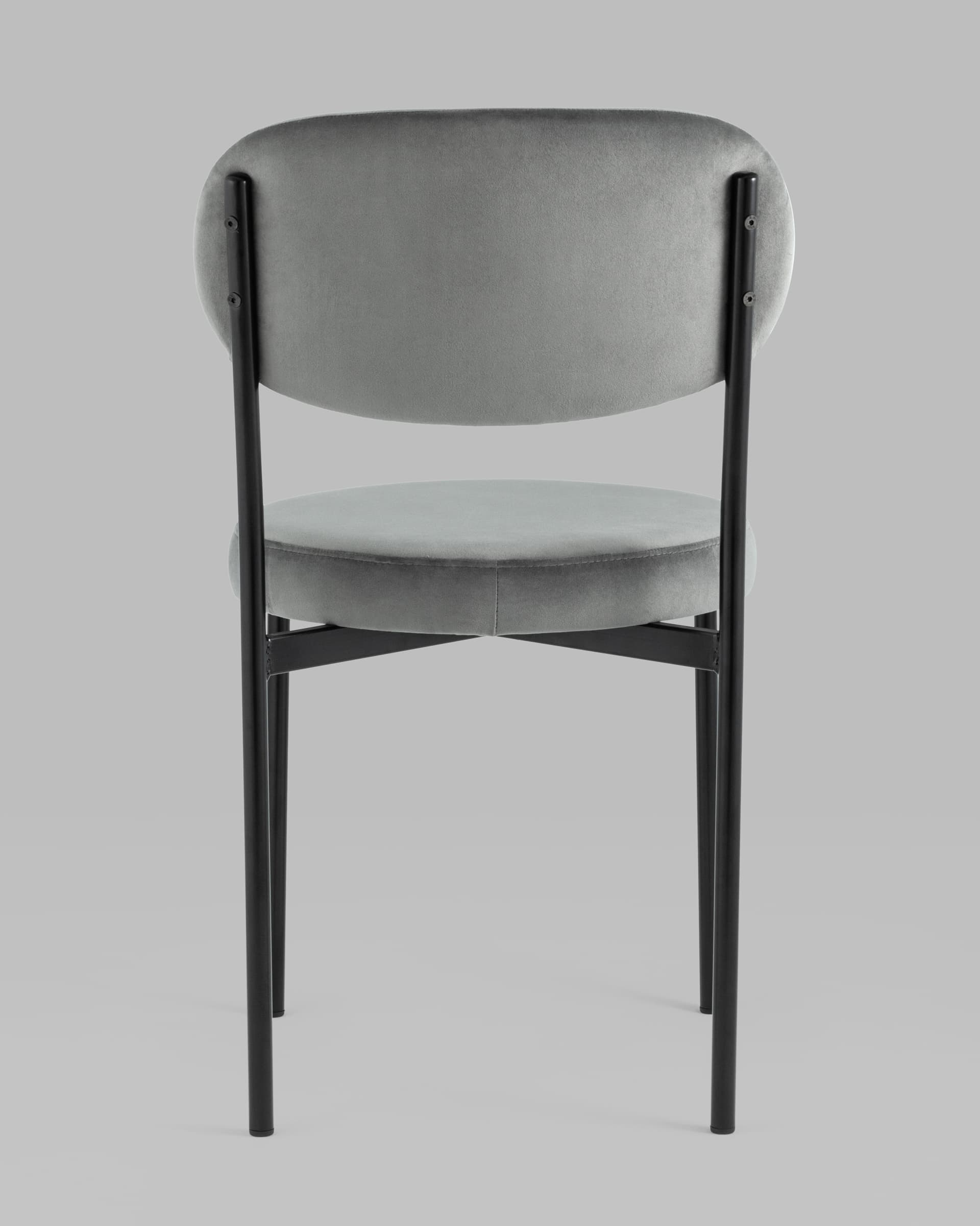 Стул Бриф NEW велюр тёмно-серый 4 шт