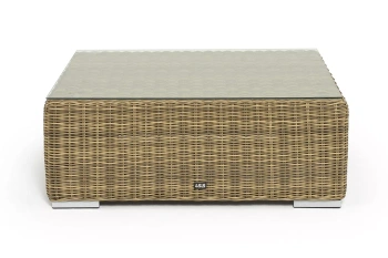 "Капри" журнальный столик плетеный, цвет соломенныйцвет соломенный