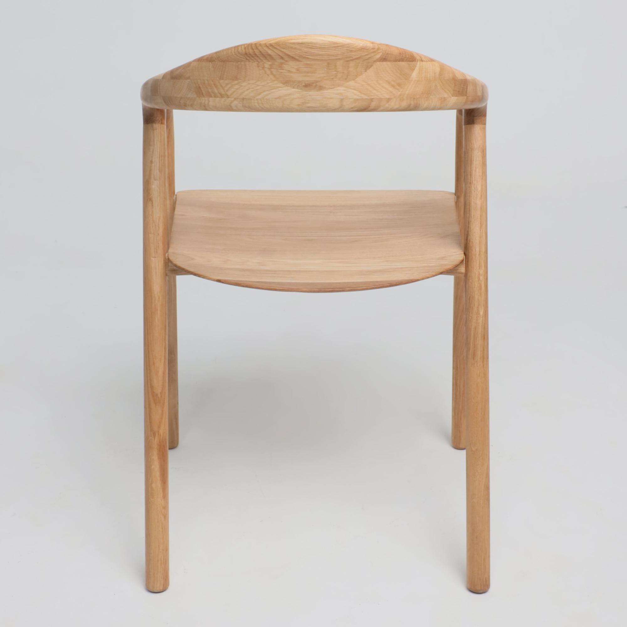 Стул Био, покрытие бесцветное, массив дуба