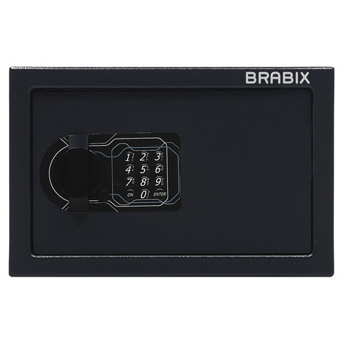 Сейф офисный (мебельный) BRABIX "SF-200EL", 200х310х200 мм, электронный замок, 291145, S103BR211214