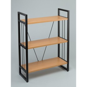 Мс-1 Стеллаж металлический в стиле "Лофт" (бук)