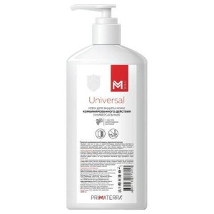 Крем защитный 1 л, M SOLO UNIVERSAL, универсальный, от водорастворимых и водонерастворимых загрязнений, дозатор, 8813