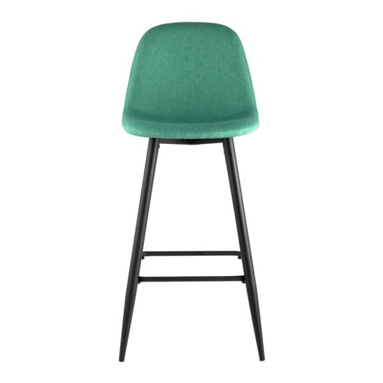 Стул Валенсия барный, зеленый