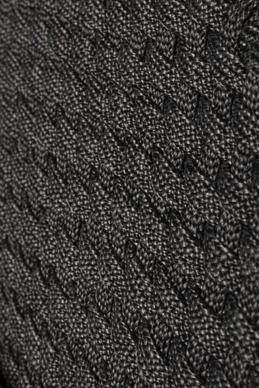 Кресло плетеное с подушкой Coachella натуральный, антрацит