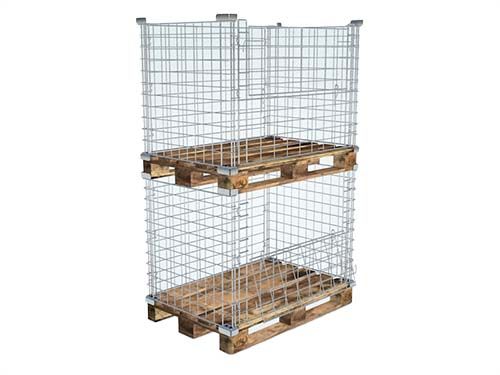 Паллетное ограждение 1200х800 штабелируемое (яч.65х65мм)