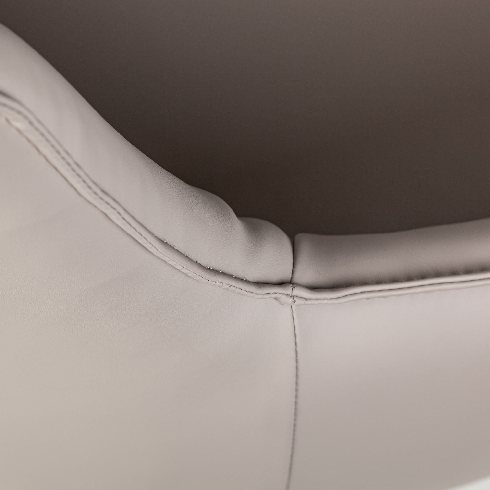 Полукресло София, иск.кожа soft-touch, серый