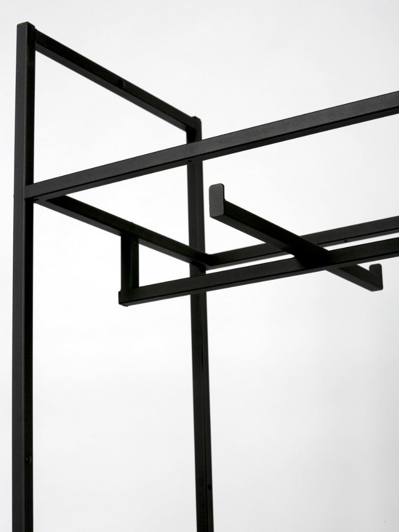 Стеллаж Лофт для одежды КД-2212 комбинированный