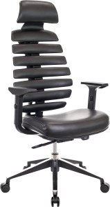 Кресло Everprof Ergo Black (Эрго Блэк) Экокожа Черный