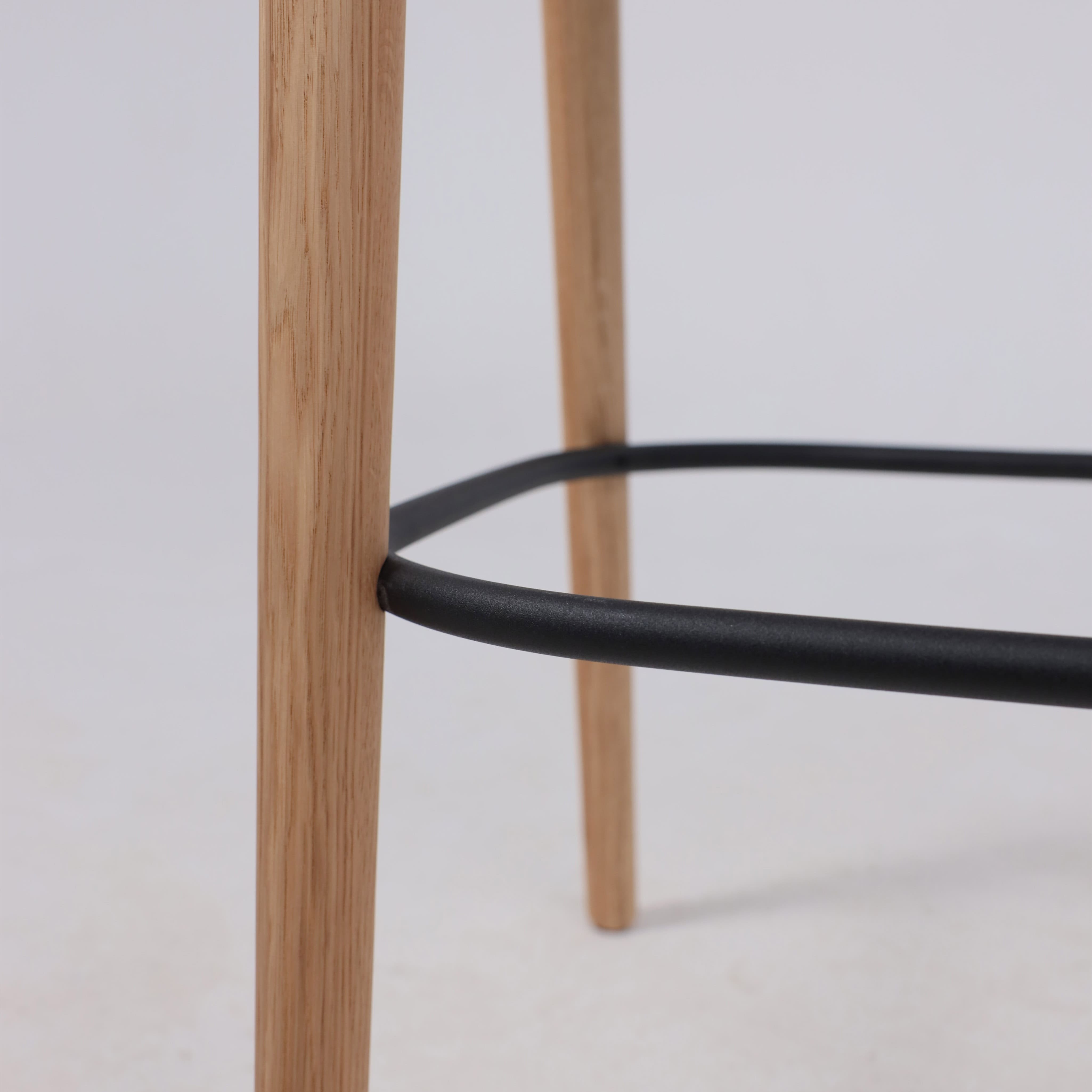 Стул барный Мэри, дуб натуральный, массив дуба