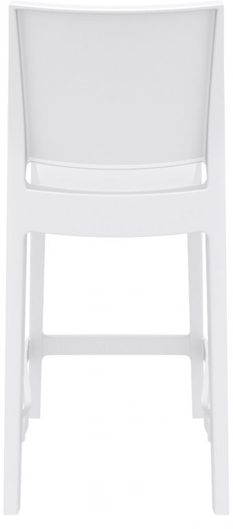 Стул пластиковый полубарный Maya Bar 65 белый