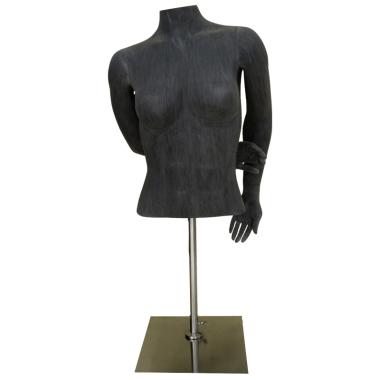 F-11175 Манекен женский торс на подставке H=1050 мм, 92/72 см