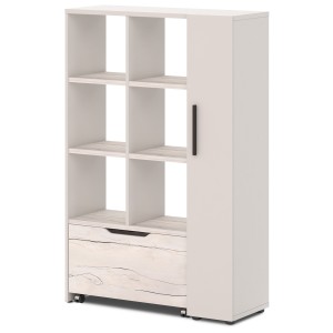 Стеллаж комбинированный с выкатным ящиком к рабочему месту T-761 л/пр Лавана - Lavana