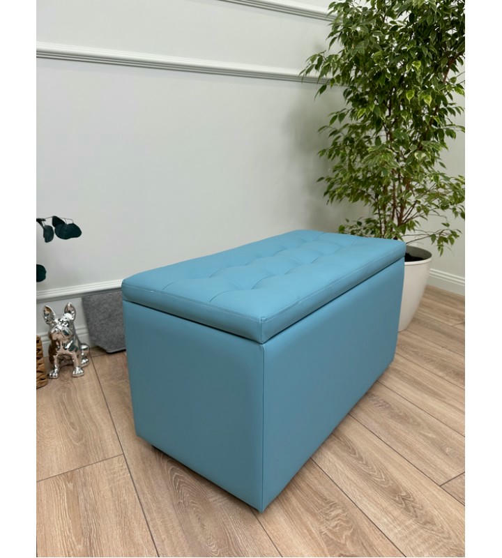 Пф-800-Я Кожа (голубой)