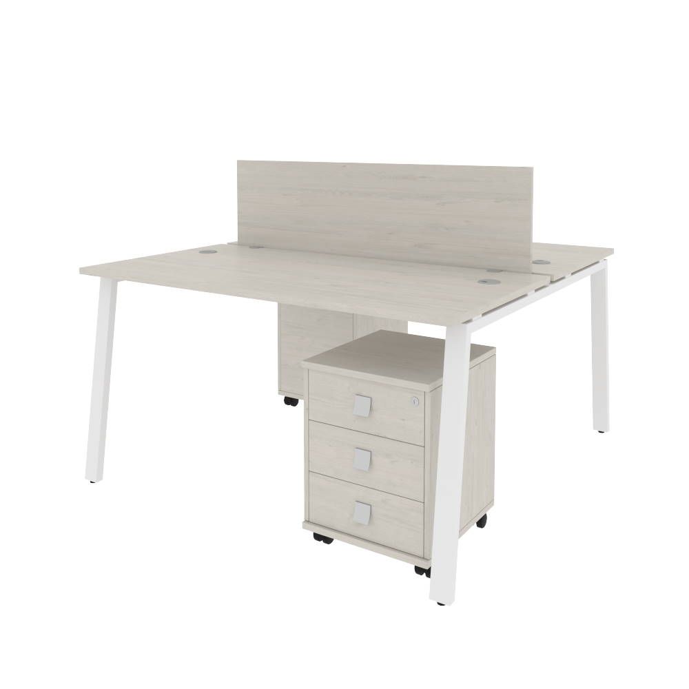 Офисная мебель Metal System Style, комплект №6 (А-опоры)