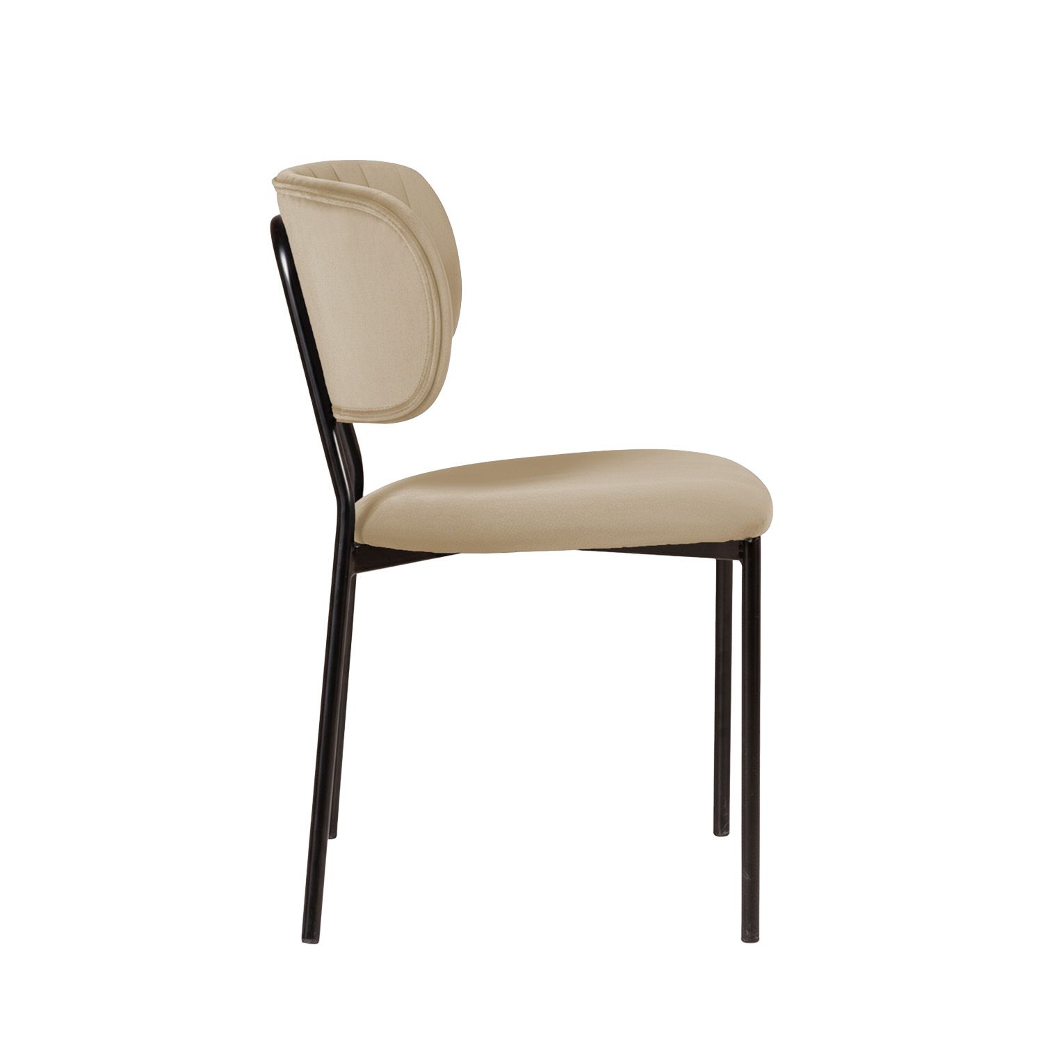 Стул Фрост, бархат бежевый 5
