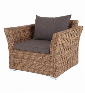 "Капучино" кресло из искусственного ротанга (гиацинт)