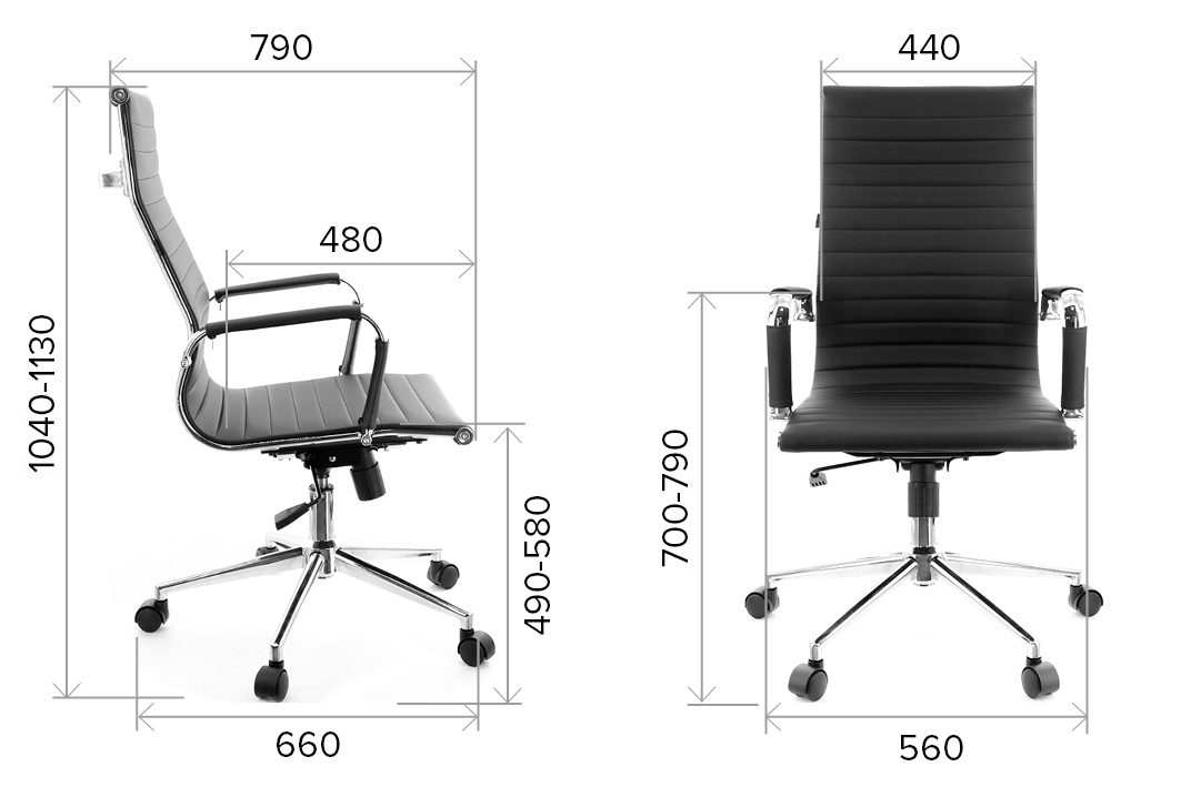 Кресло Everprof Rio T Экокожа Черный