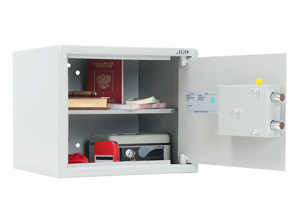 Мебельный сейф AIKO Т-28 EL цена 7 380 ₽ Мебельный сейф AIKO Т-28 EL