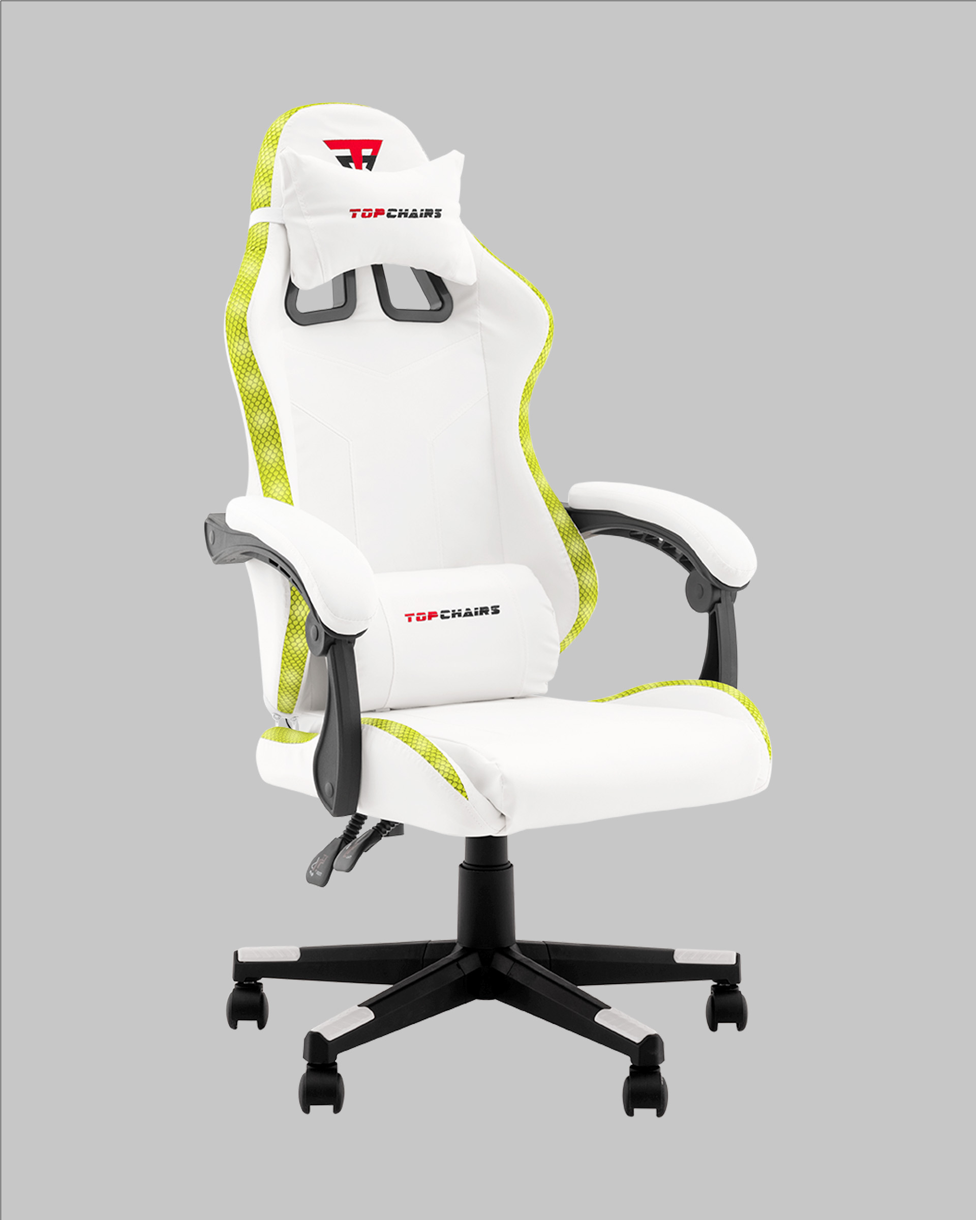 Кресло спортивное TopChairs Druid белый