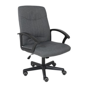 Кресло поворотное Polo, серый, ткань