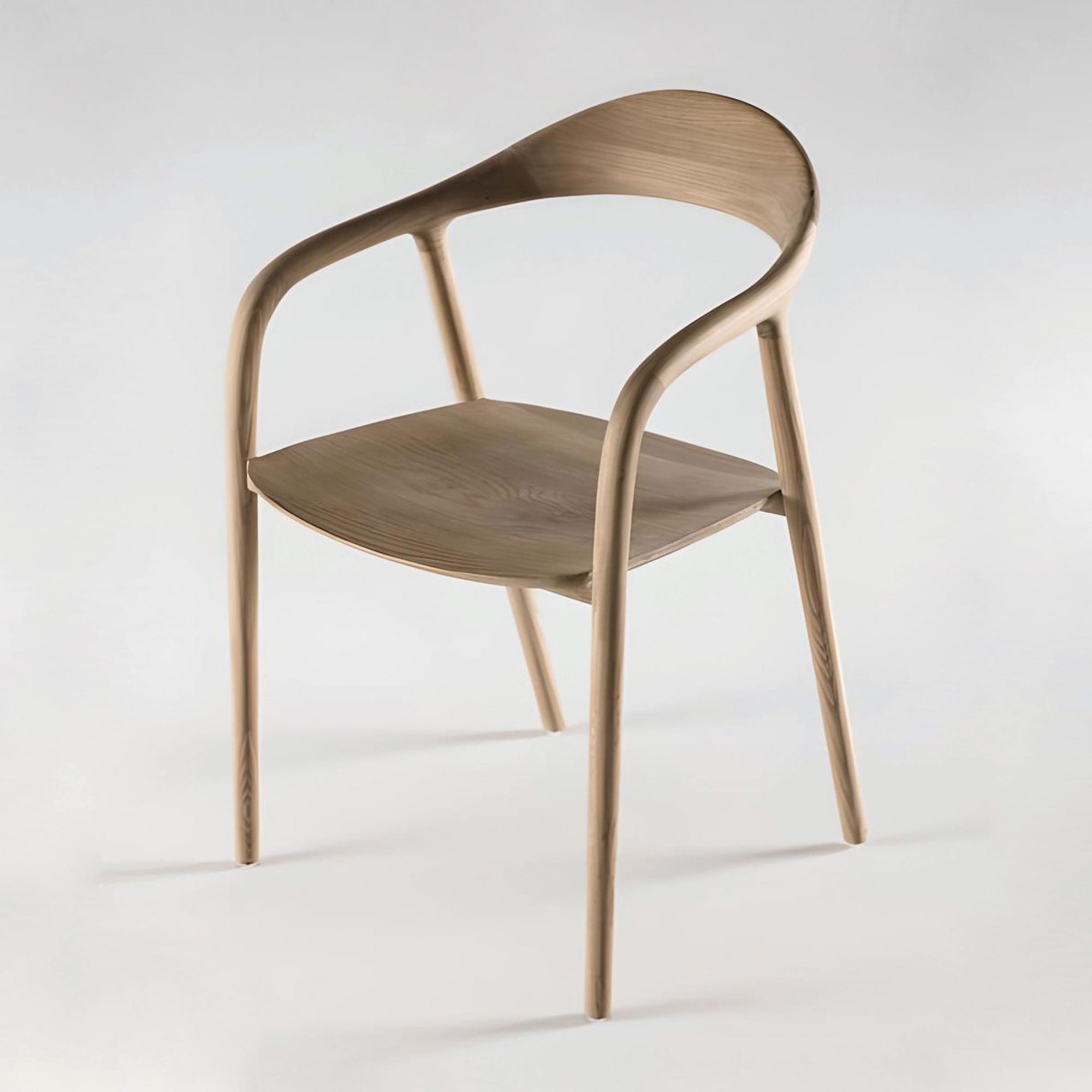 Стул Био, покрытие бесцветное, массив дуба