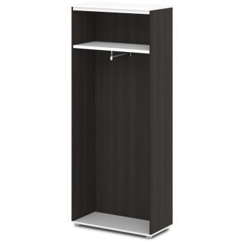 Каркас шкафа для одежды S-76 Сентида - Sentida (Восприятие) цвет Дуб Честерфилд и Белый