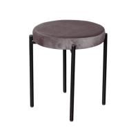 Табурет мягкий Mason бархат антрацит