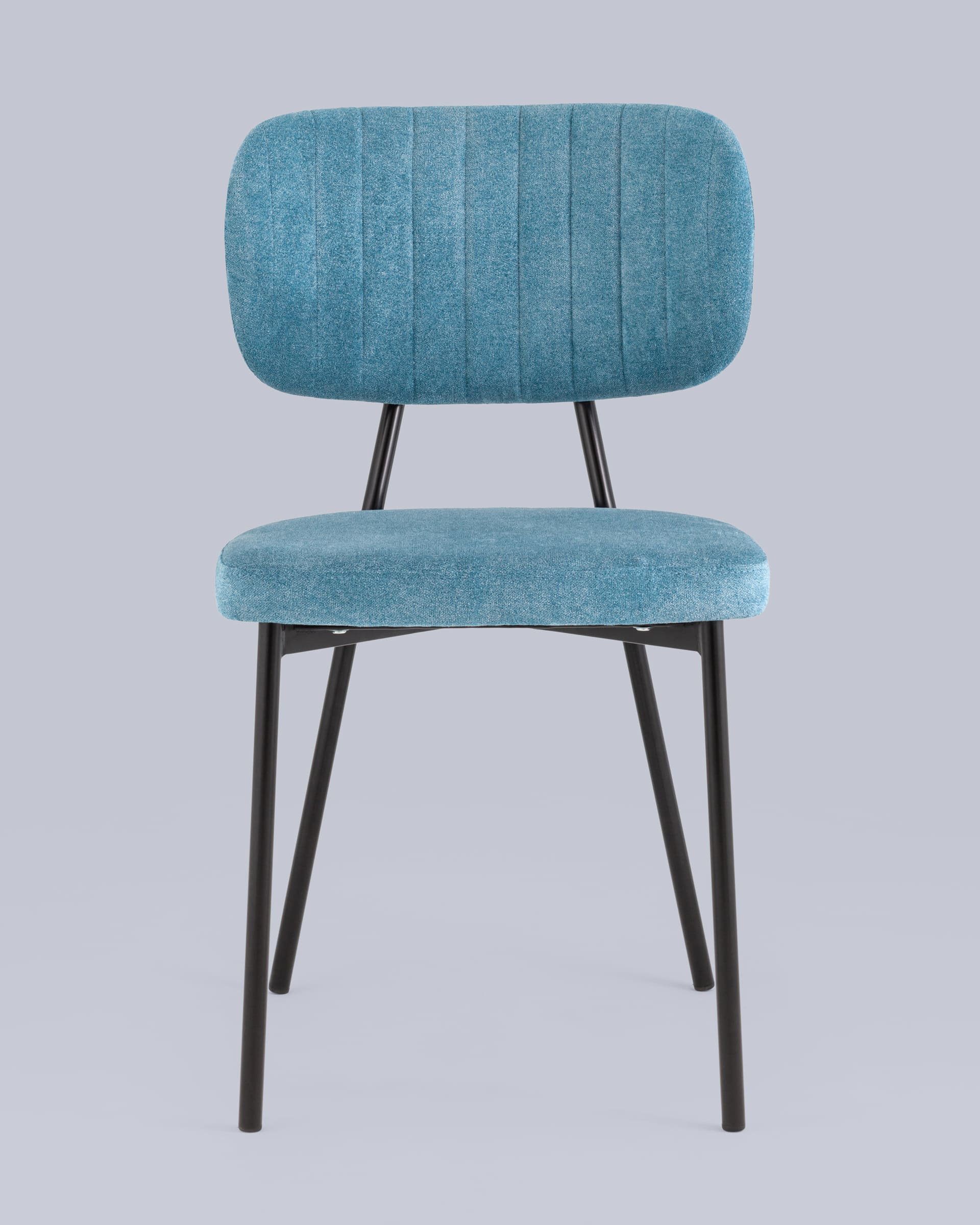 Стул Ханна велюр синий