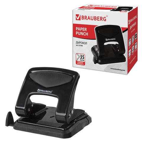Дырокол металлический BRAUBERG "PN-150M", до 35 листов, черный, 227788 цена 822 ₽ Дырокол металлический BRAUBERG "PN-150M", до 35 листов, черный, 227788
