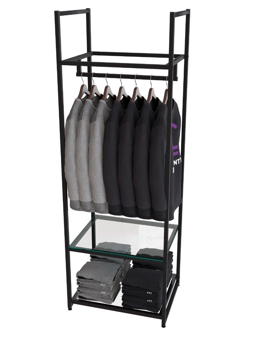 Стеллаж для одежды в стиле Лофт A1760-09