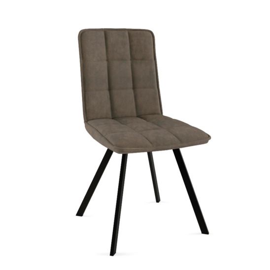 Стул СМАРТ, черный / кофейный