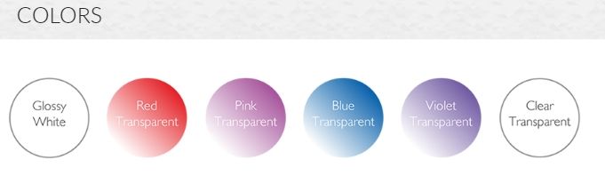 Стул прозрачный детский Baby Elizabeth голубой