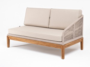 "Канны" левый модуль плетеный из роупа