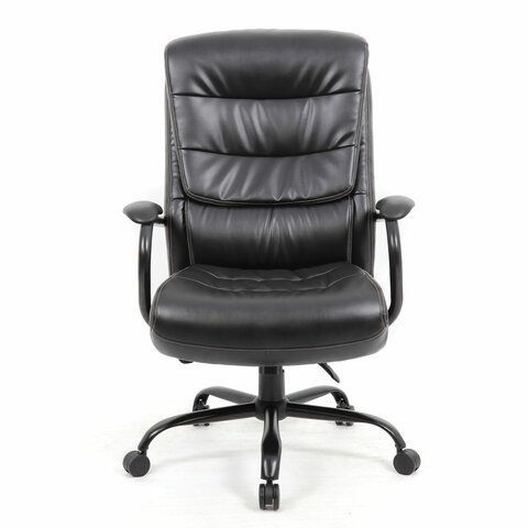 Кресло офисное BRABIX PREMIUM "Heavy Duty HD-004", НАГРУЗКА до 200 кг, экокожа, черное, 531942 цена 23 555 ₽ Кресло офисное BRABIX PREMIUM "Heavy Duty HD-004", НАГРУЗКА до 200 кг, экокожа, черное, 531942